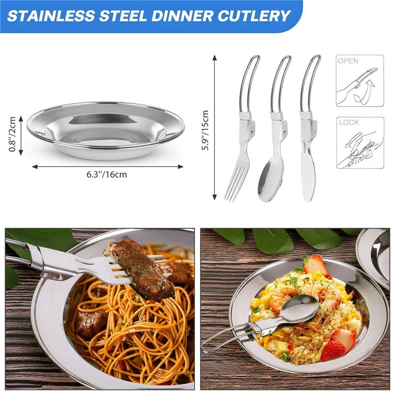 【BUYERS】Camping Cookware Porta - Camping Hiking Cooking 评论和价格