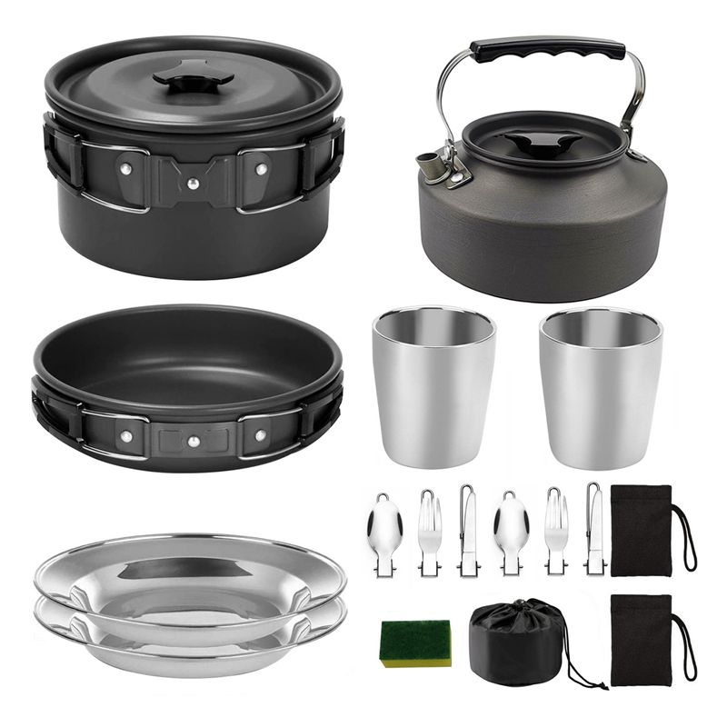 【BUYERS】Camping Cookware Porta - Camping Hiking Cooking 评论和价格