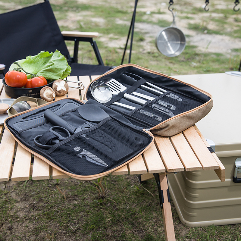 8pcs Camping Kitchen Cookware  - Camping Hiking Cooking 评论和价格