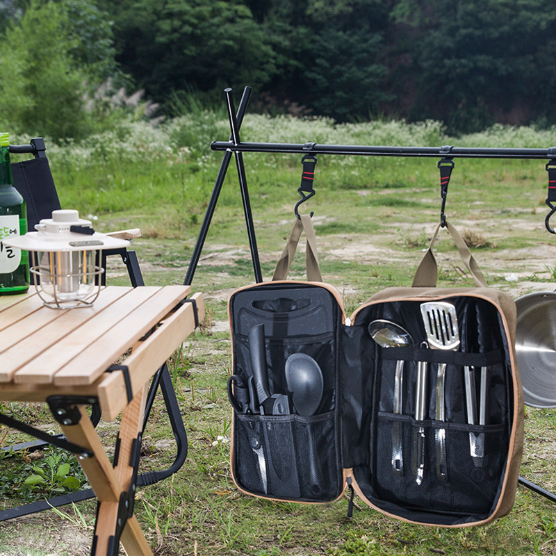 8pcs Camping Kitchen Cookware  - Camping Hiking Cooking 评论和价格