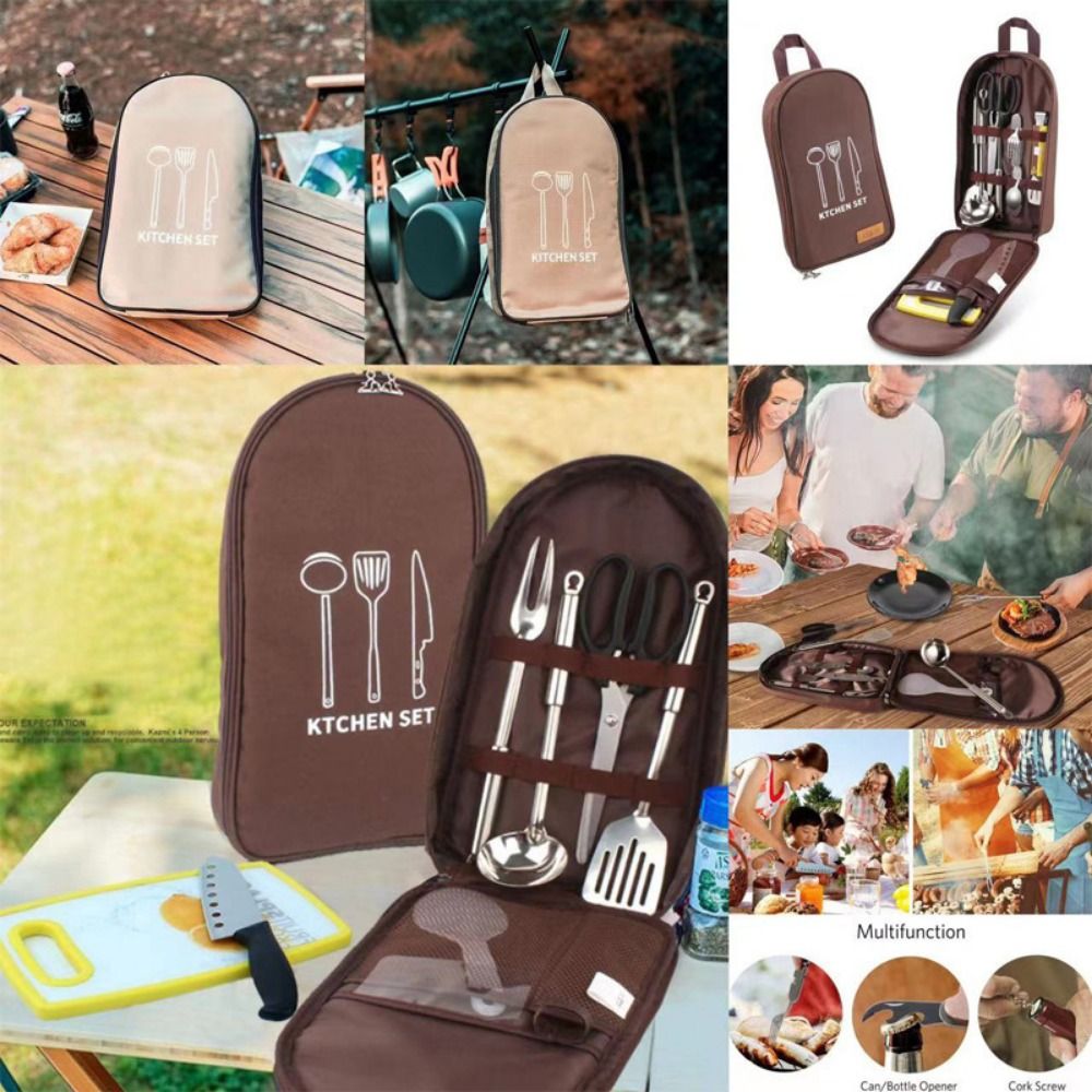 Large Capacity Camping Cookwar - Camping Cooking Container 评论和价格