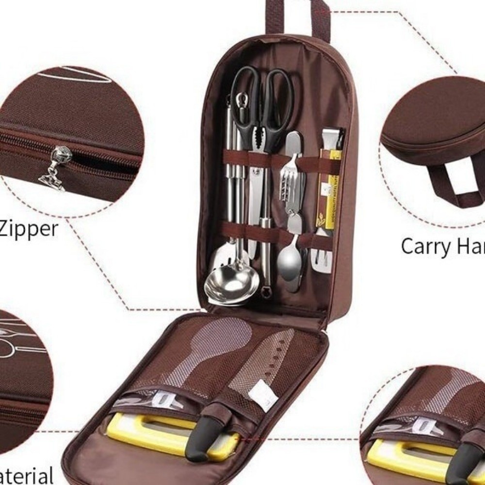 Large Capacity Camping Cookwar - Camping Cooking Container 评论和价格