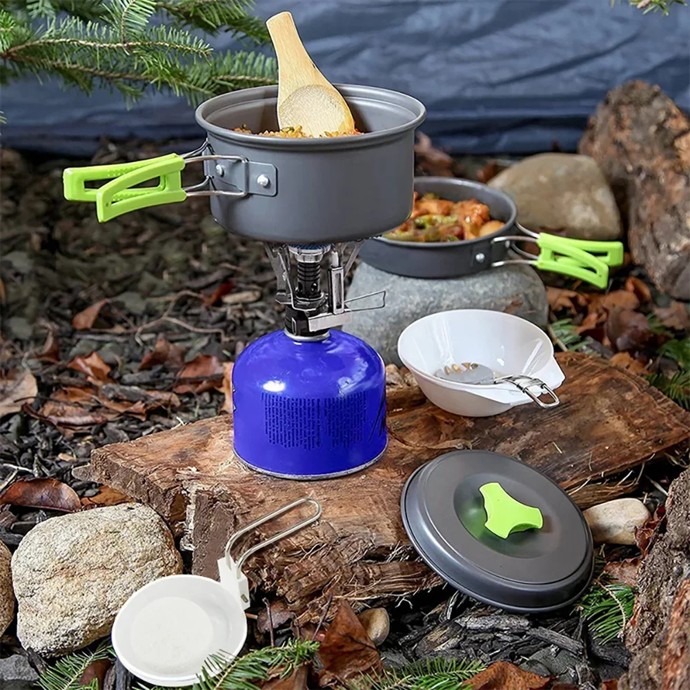 Camping Cooking Set Portable L - Camping Cooking Organizer 评论和价格