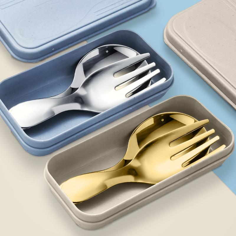 Stainless Steel Tableware Set  - Camping Hiking Cooking 评论和价格