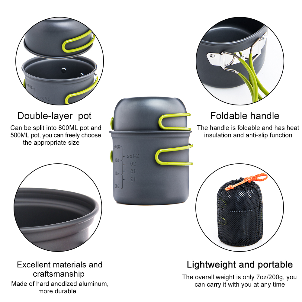 Widesea Ultralight Camping Coo - Camping Cooking Organizer 评论和价格