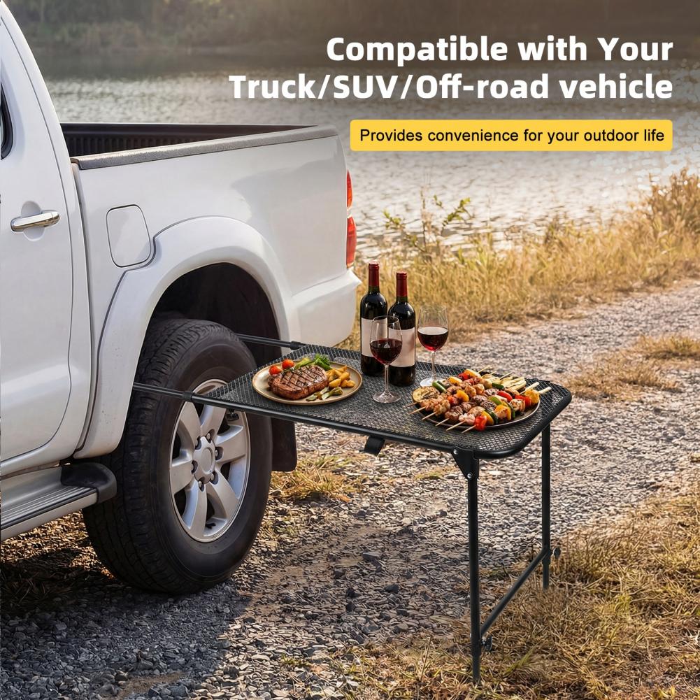 Tire Mount Camping Desk, Steel - Camping Cooking Table 评论和价格